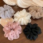 accessoire cheveux chouchou froufrou
