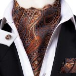 cravate ascot soie