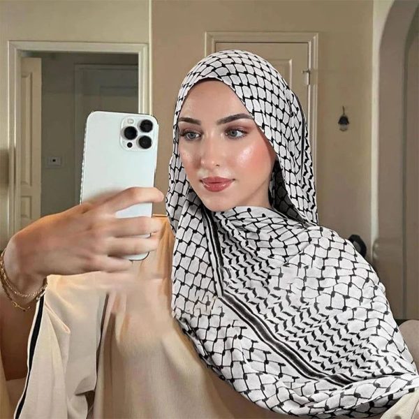 keffieh palestinien femme